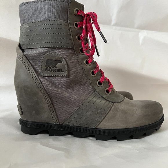 Sorel Lexie Wedge Boot EUC 10.5 - Picture 6 of 7